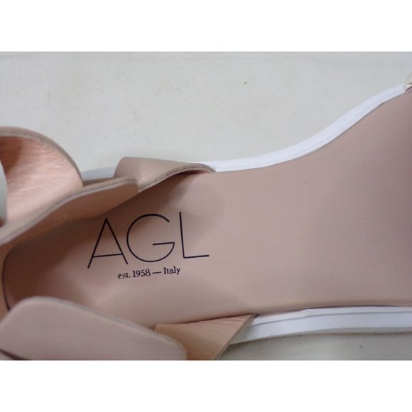 🆕 AGL Attilio Giusti Leombruni Mirea Braided Platform Sandal Leather 8 - Picture 10 of 10